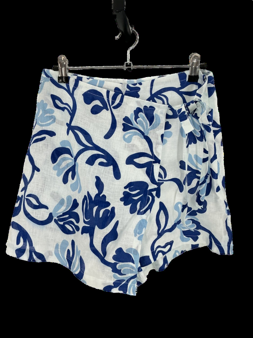 Faithfull The Brand Printed Blue Eridani Shorts Size 6